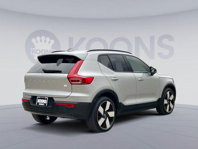 used 2023 Volvo XC40 Recharge Pure Electric car, priced at $33,000