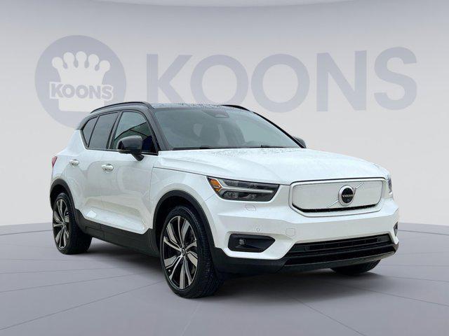 used 2021 Volvo XC40 Recharge Pure Electric car, priced at $26,000