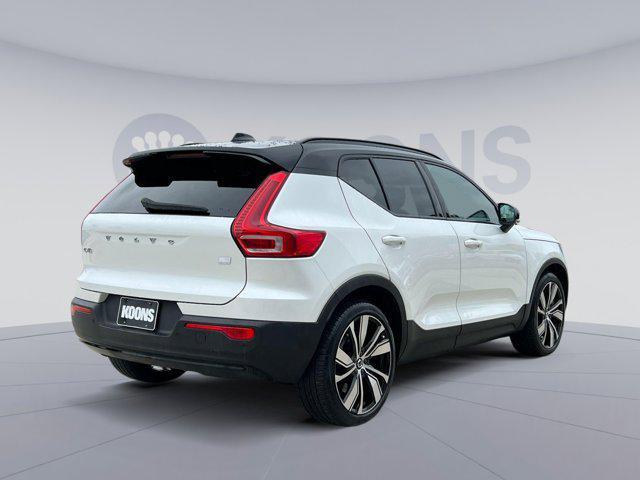 used 2021 Volvo XC40 Recharge Pure Electric car, priced at $26,000