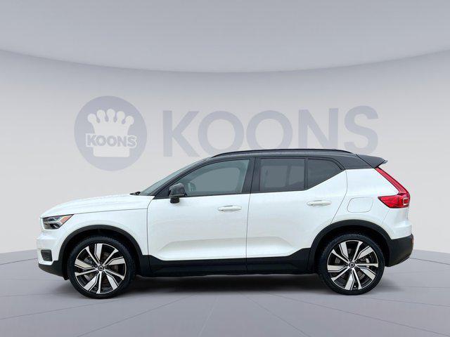 used 2021 Volvo XC40 Recharge Pure Electric car, priced at $26,000