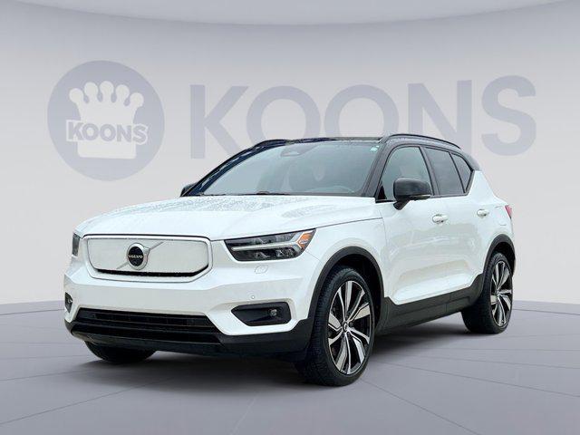 used 2021 Volvo XC40 Recharge Pure Electric car, priced at $26,000