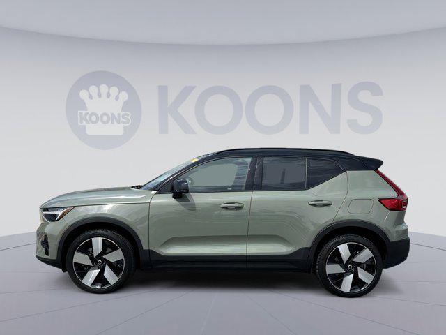 used 2023 Volvo XC40 Recharge Pure Electric car, priced at $41,500