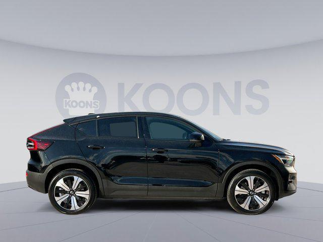 used 2023 Volvo C40 Recharge Pure Electric car, priced at $27,500