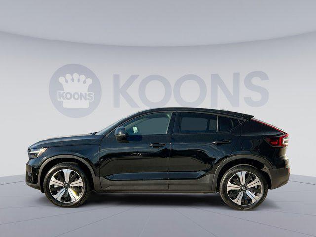 used 2023 Volvo C40 Recharge Pure Electric car, priced at $27,500