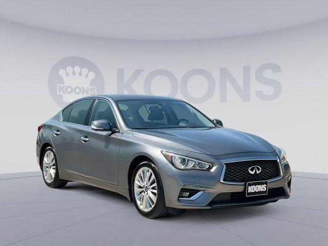 used 2021 INFINITI Q50 car, priced at $19,000