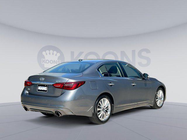 used 2021 INFINITI Q50 car, priced at $19,000