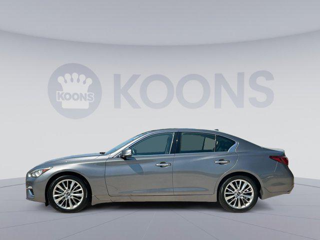 used 2021 INFINITI Q50 car, priced at $19,000