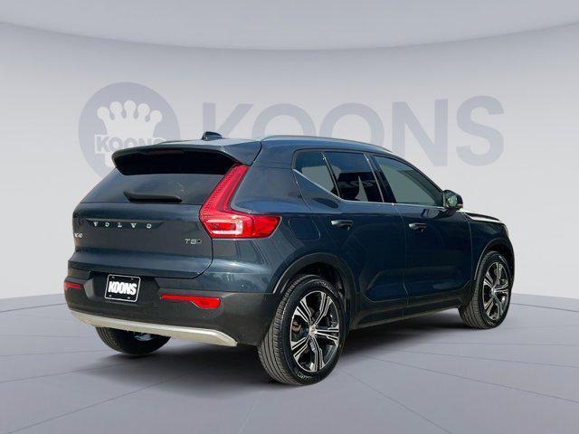 used 2021 Volvo XC40 car, priced at $28,000