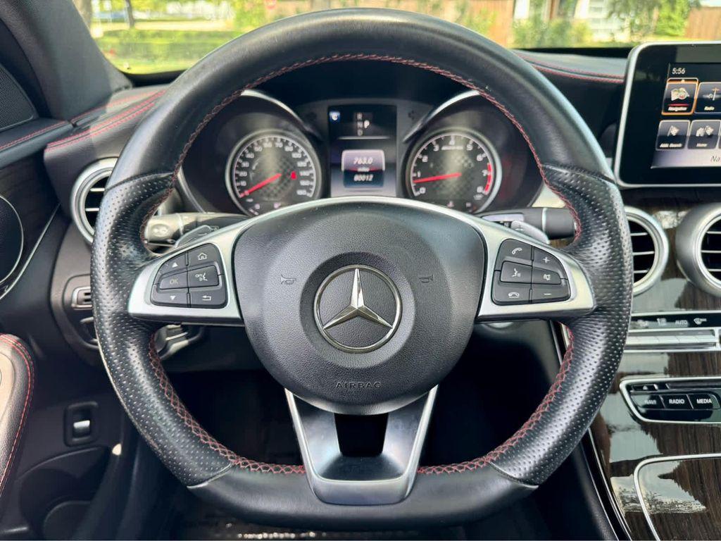 used 2018 Mercedes-Benz AMG C 43 car, priced at $27,991