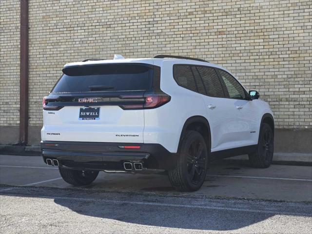 new 2025 GMC Acadia car, priced at $51,830
