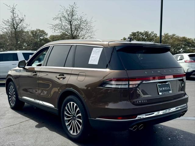 used 2022 Lincoln Aviator car, priced at $44,991