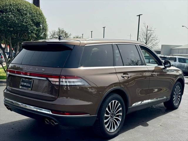 used 2022 Lincoln Aviator car, priced at $44,991