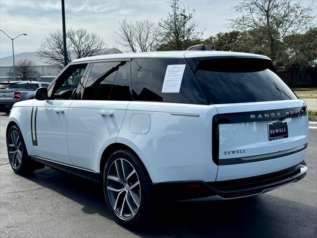 used 2025 Land Rover Range Rover car, priced at $129,991