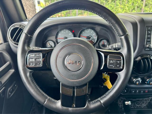 used 2017 Jeep Wrangler Unlimited car, priced at $19,991
