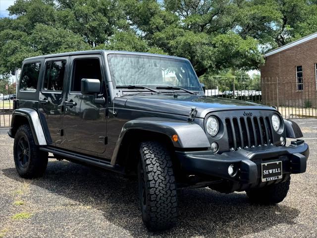 used 2017 Jeep Wrangler Unlimited car, priced at $19,991