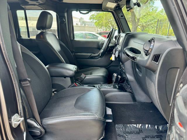used 2017 Jeep Wrangler Unlimited car, priced at $19,991