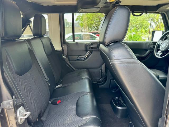 used 2017 Jeep Wrangler Unlimited car, priced at $19,991