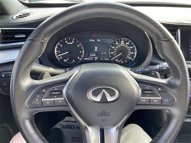 used 2021 INFINITI QX50 car, priced at $22,495