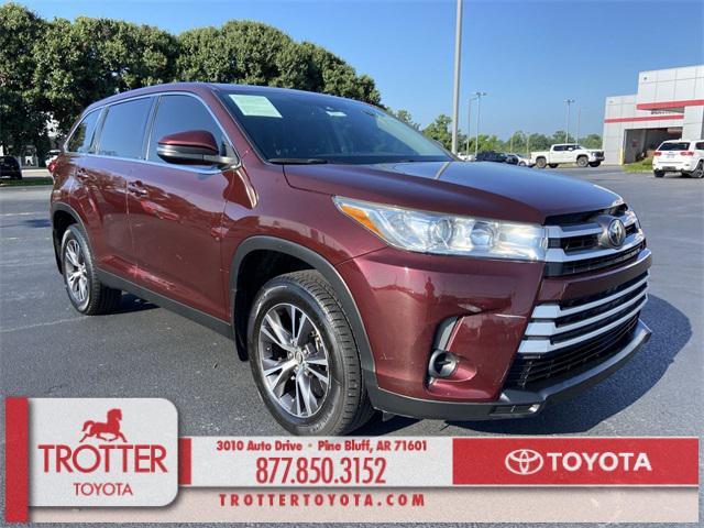 used 2019 Toyota Highlander car, priced at $16,495