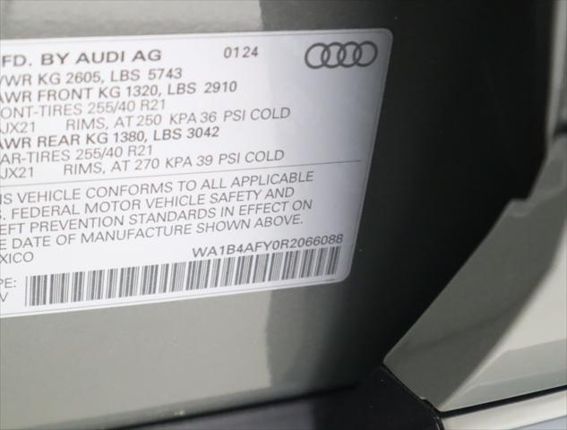 new 2024 Audi SQ5 car, priced at $69,625