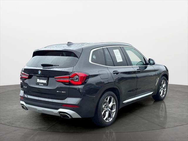 used 2022 BMW X3 car, priced at $32,840