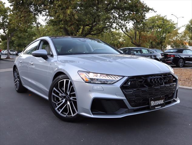 new 2025 Audi A7 car, priced at $82,435