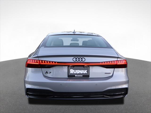 new 2025 Audi A7 car, priced at $82,435