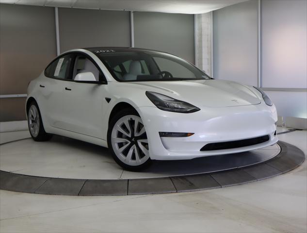 used 2021 Tesla Model 3 car, priced at $26,394