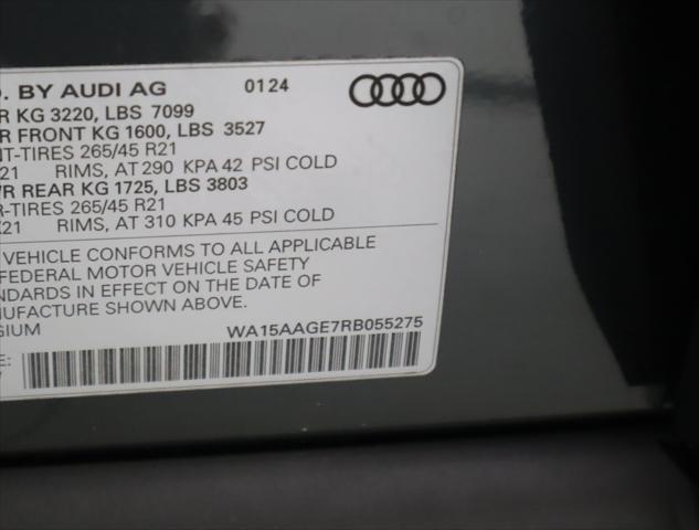 new 2024 Audi Q8 car, priced at $86,120