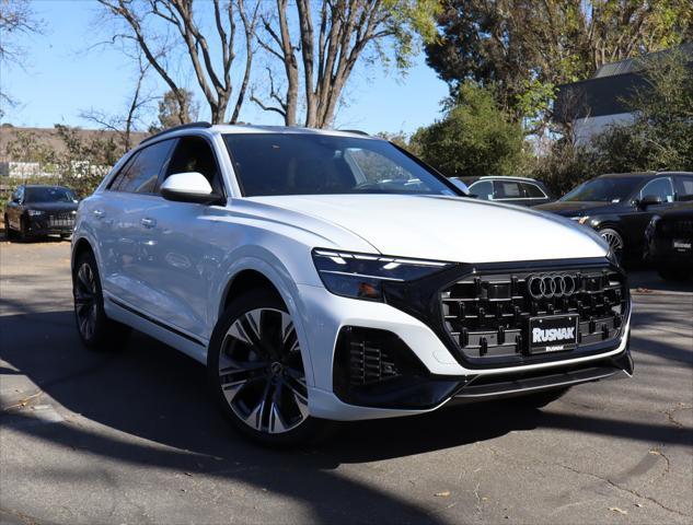 new 2025 Audi Q8 car, priced at $79,855