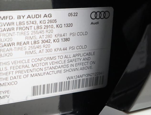 used 2022 Audi SQ5 car, priced at $39,986