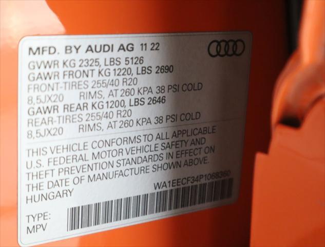 used 2023 Audi Q3 car, priced at $35,581