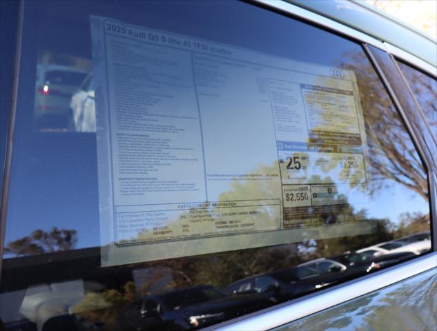 new 2025 Audi Q5 car, priced at $53,295