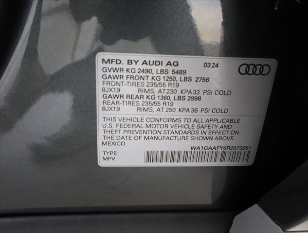 used 2024 Audi Q5 car, priced at $42,500