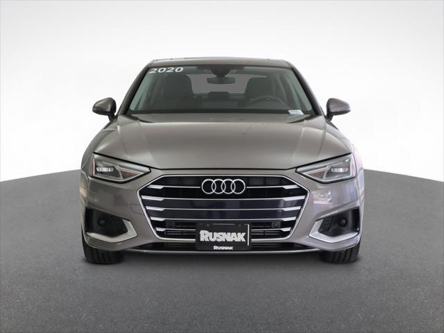 used 2020 Audi A4 car, priced at $24,628