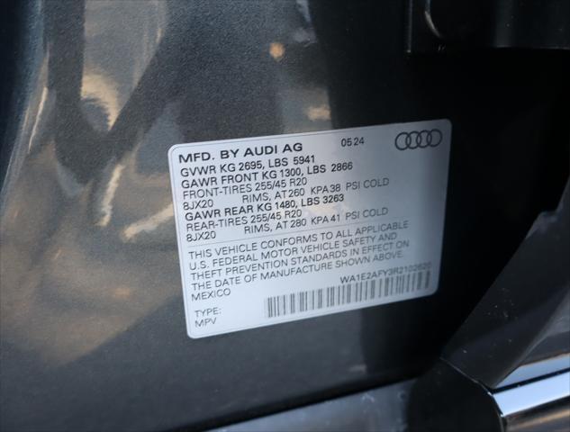 new 2024 Audi Q5 car, priced at $70,100