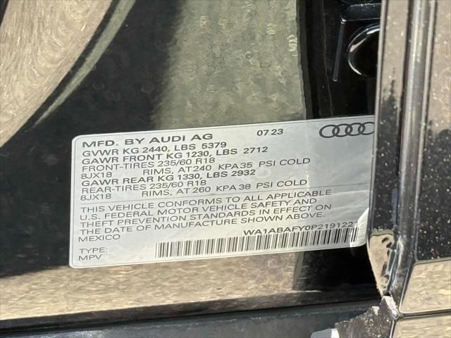 used 2023 Audi Q5 car, priced at $34,212
