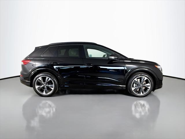 new 2025 Audi Q4 e-tron car, priced at $63,230