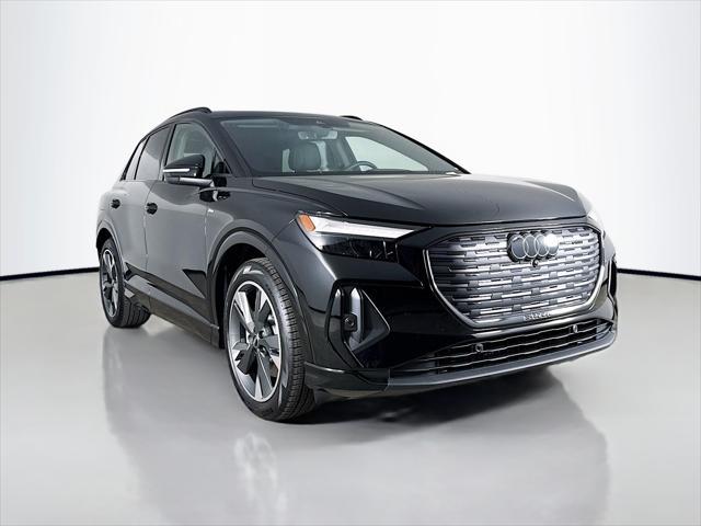 new 2025 Audi Q4 e-tron car, priced at $63,230