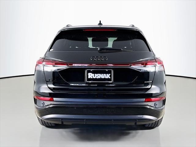 new 2025 Audi Q4 e-tron car, priced at $63,230