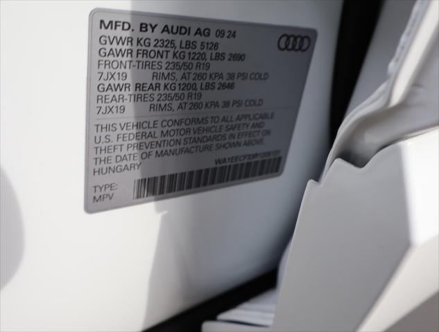 new 2024 Audi Q3 car, priced at $47,325