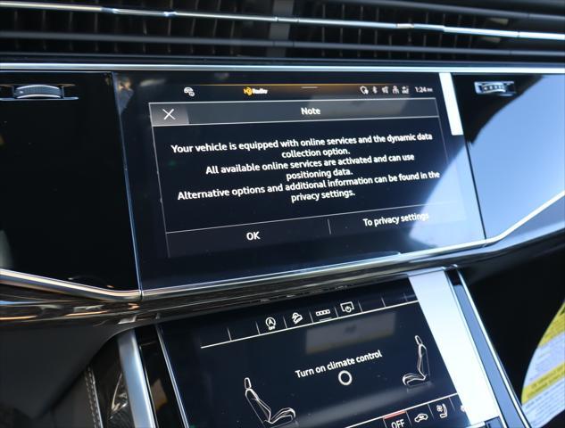 new 2025 Audi Q8 car, priced at $84,925