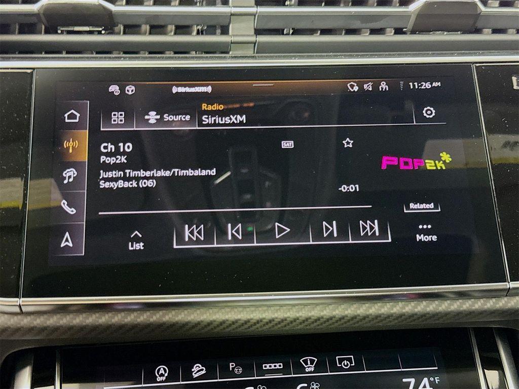 new 2025 Audi RS Q8 car, priced at $146,040