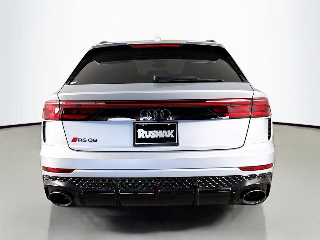 new 2025 Audi RS Q8 car, priced at $146,540