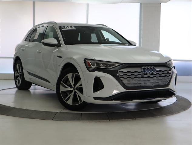 used 2024 Audi Q8 e-tron car, priced at $54,590