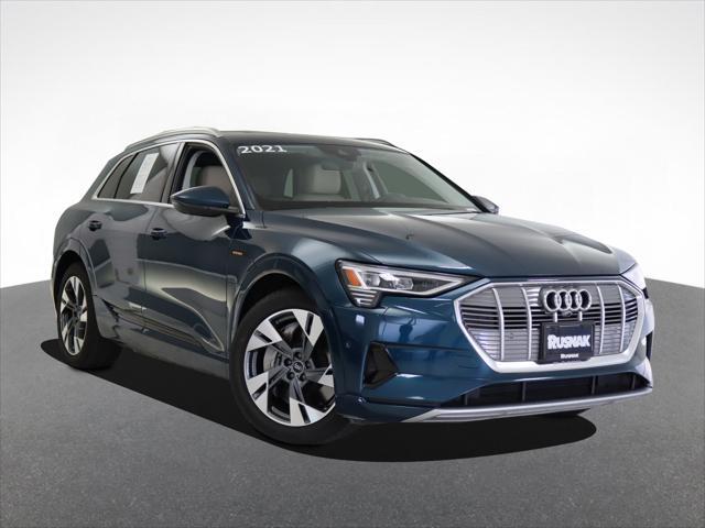 used 2021 Audi e-tron car, priced at $29,676