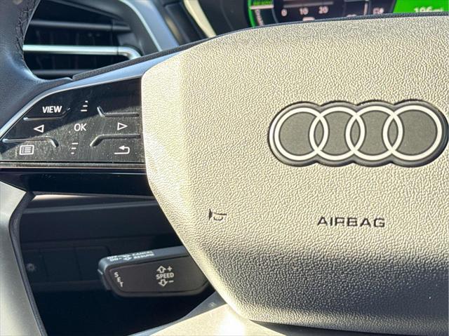 used 2023 Audi Q4 e-tron car, priced at $34,097