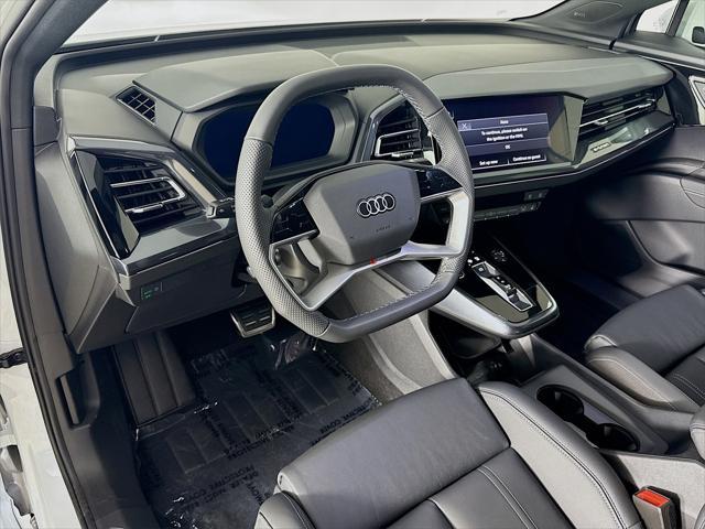 new 2025 Audi Q4 e-tron Sportback car, priced at $66,100