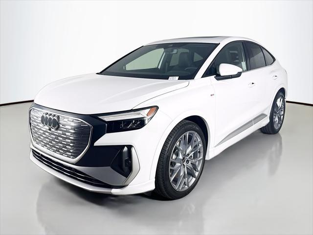 new 2025 Audi Q4 e-tron Sportback car, priced at $66,100