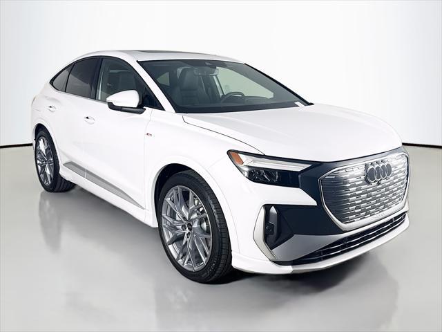 new 2025 Audi Q4 e-tron Sportback car, priced at $66,100